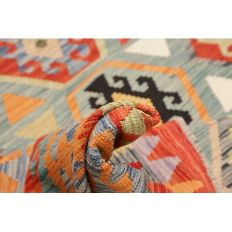 Tappeto Kilim Afghanistan marrone 209x315