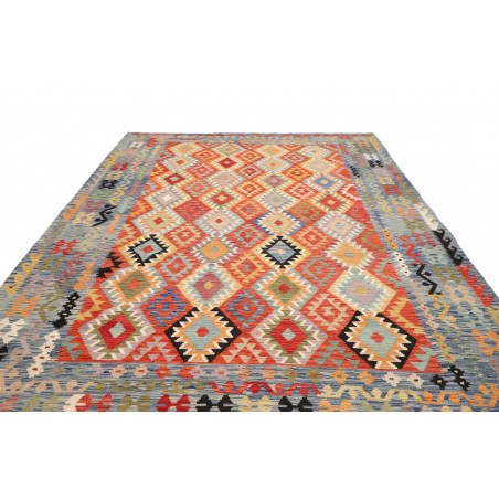 Tappeto Kilim Afghanistan marrone 256x354