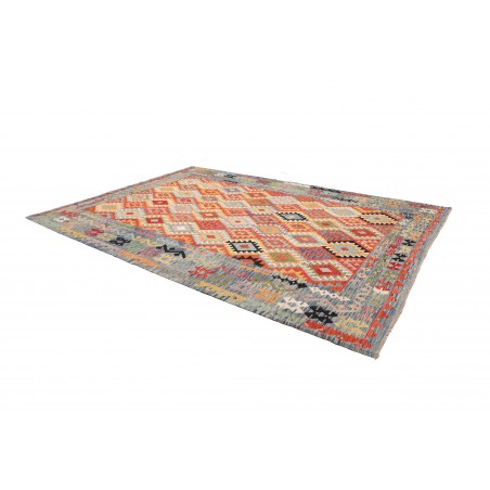 Tappeto Kilim Afghanistan marrone 256x354