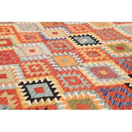 Tappeto Kilim Afghanistan marrone 256x354