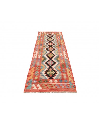 Tappeto Kilim Afghanistan marrone grigio 79x243