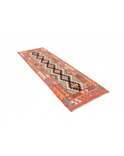 Tappeto Kilim Afghanistan marrone grigio 79x243