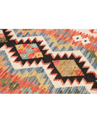 Tappeto Kilim Afghanistan marrone grigio 79x243