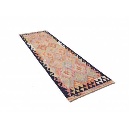 Tappeto Kilim Afghanistan marrone grigio 77x250