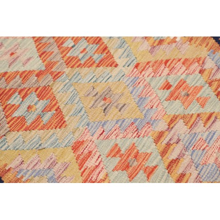 Tappeto Kilim Afghanistan marrone grigio 77x250