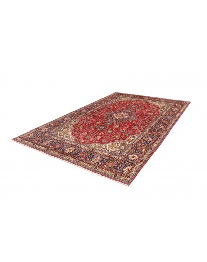 Tappeto Tabriz Persia marrone giallo 198x307