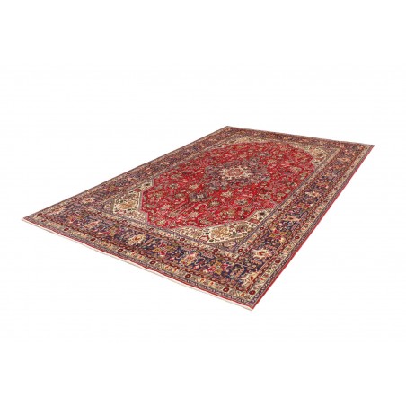 Tappeto Tabriz Persia marrone giallo 198x307
