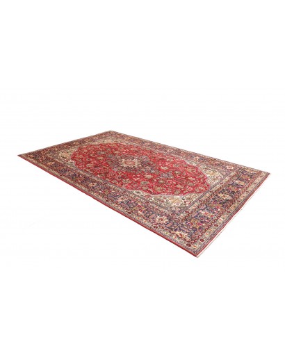 Tappeto Tabriz Persia marrone giallo 198x307