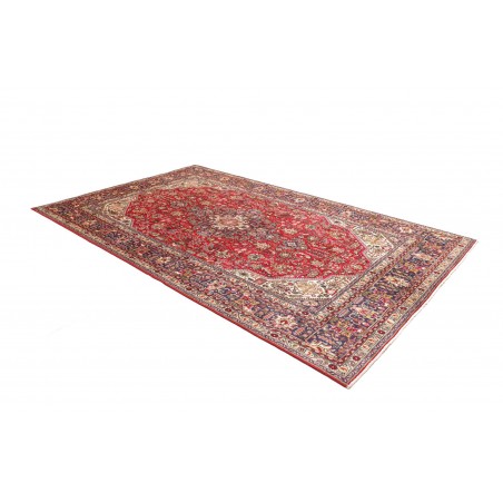 Tappeto Tabriz Persia marrone giallo 198x307