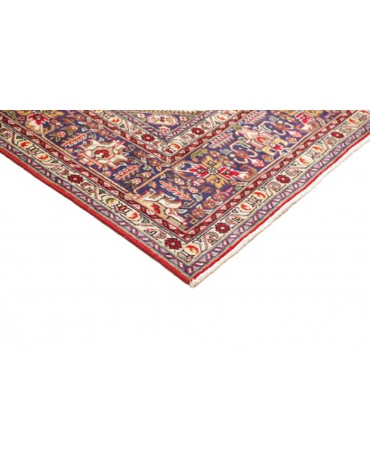 Tappeto Tabriz Persia marrone giallo 198x307
