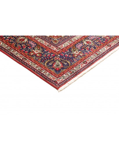 Tappeto Tabriz Persia marrone giallo 200x293