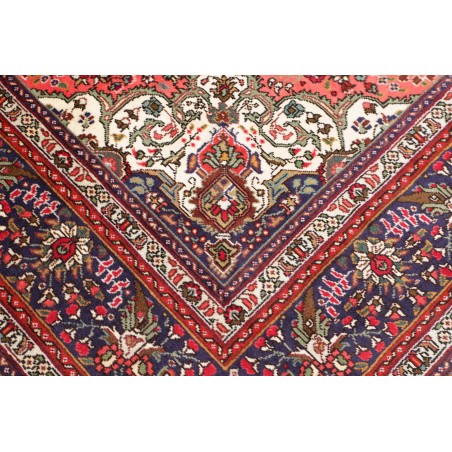 Tappeto Tabriz Persia marrone giallo 200x293