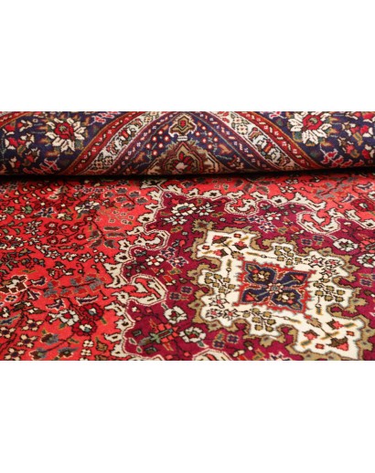 Tappeto Tabriz Persia marrone giallo 200x293