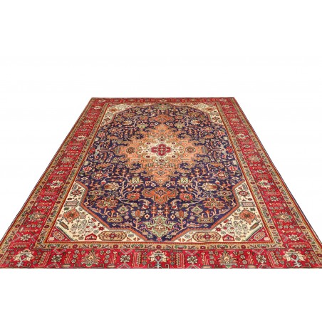 Tappeto Tabriz Persia marrone 204x298