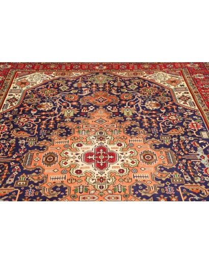 Tappeto Tabriz Persia marrone 204x298