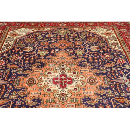 Tappeto Tabriz Persia marrone 204x298