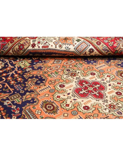 Tappeto Tabriz Persia marrone 204x298