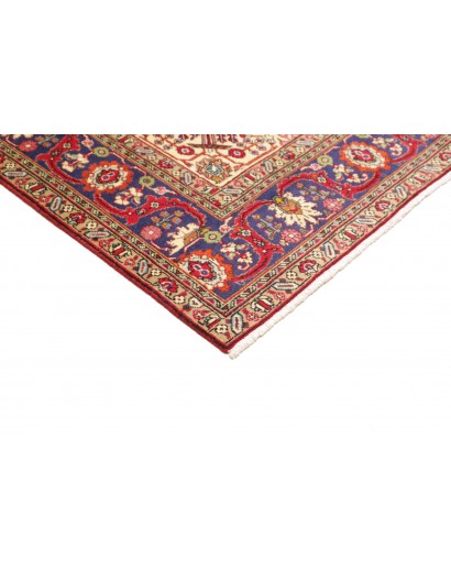 Tappeto Tabriz Persia marrone grigio 197x292