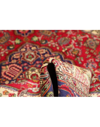 Tappeto Tabriz Persia marrone grigio 197x292