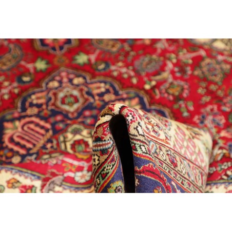 Tappeto Tabriz Persia marrone grigio 197x292