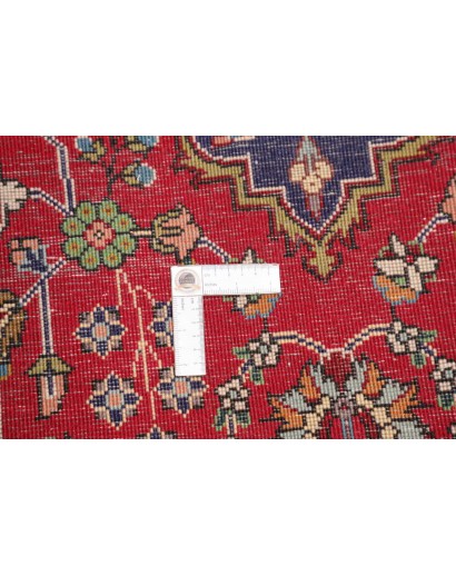 Tappeto Tabriz Persia marrone grigio 197x292