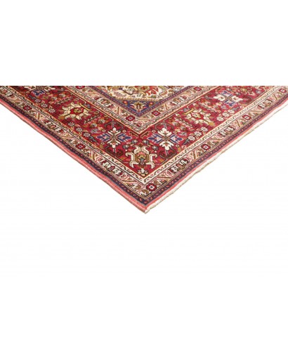 Tappeto Tabriz Persia marrone giallo 200x294