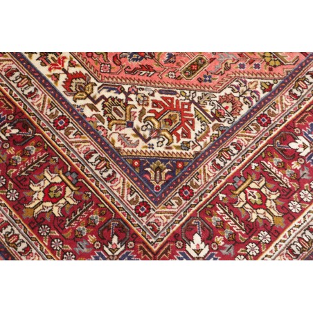 Tappeto Tabriz Persia marrone giallo 200x294