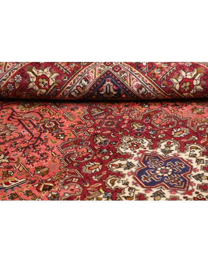 Tappeto Tabriz Persia marrone giallo 200x294