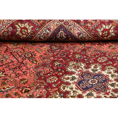Tappeto Tabriz Persia marrone giallo 200x294