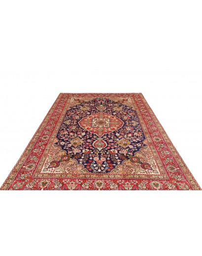 Tappeto Tabriz Persia marrone 205x309