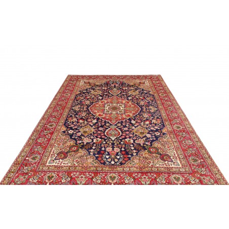 Tappeto Tabriz Persia marrone 205x309