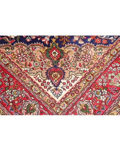 Tappeto Tabriz Persia marrone 205x309