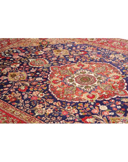 Tappeto Tabriz Persia marrone 205x309