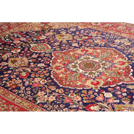 Tappeto Tabriz Persia marrone 205x309