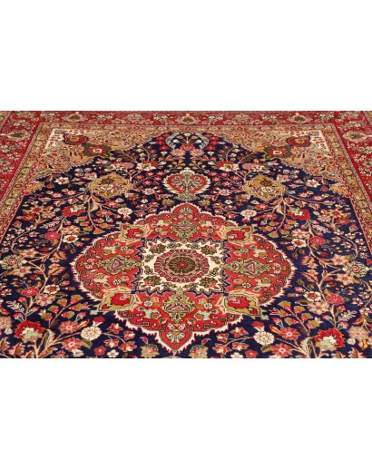 Tappeto Tabriz Persia marrone 205x309