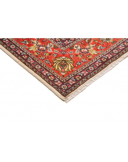 Tappeto Tabriz Persia beige marrone 203x298