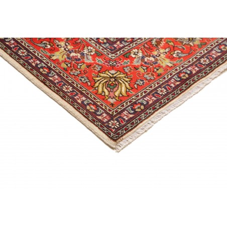 Tappeto Tabriz Persia beige marrone 203x298