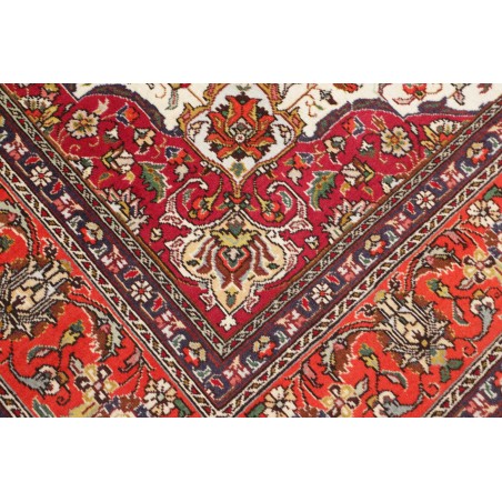 Tappeto Tabriz Persia beige marrone 203x298