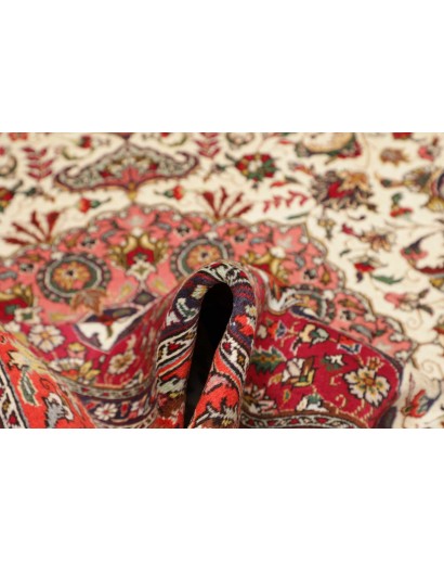 Tappeto Tabriz Persia beige marrone 203x298