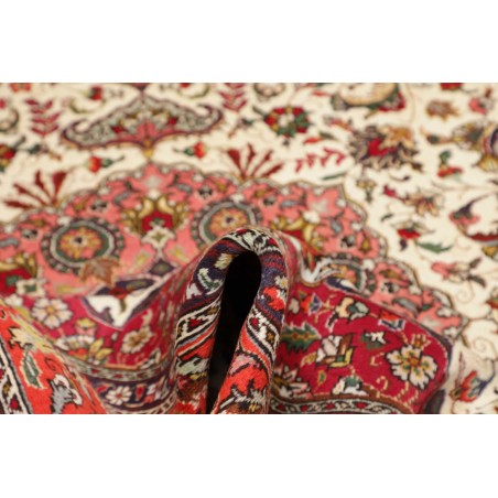 Tappeto Tabriz Persia beige marrone 203x298
