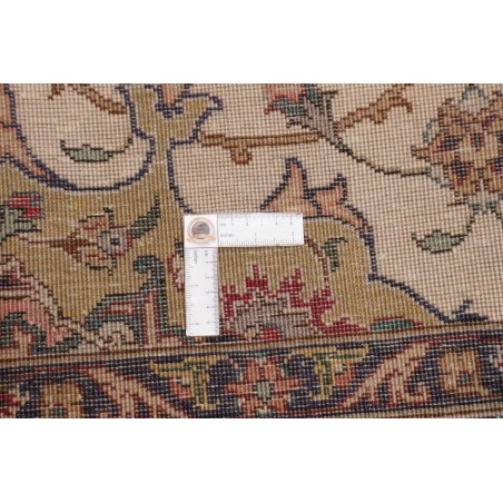 Tappeto Tabriz Persia marrone beige 198x294