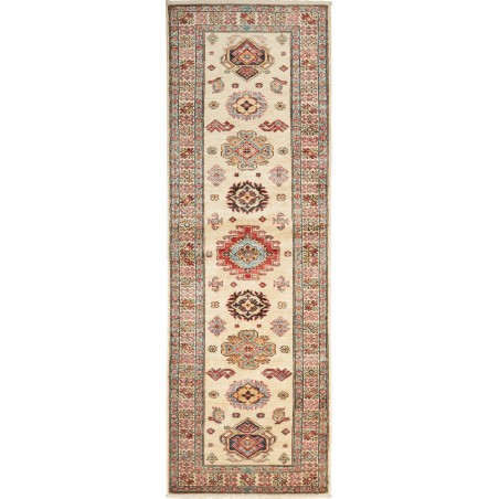Tappeto Kazak Fine Pakistan marrone rosso 80x242