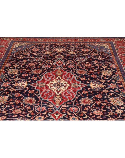 Tappeto Sarough Persia grigio marrone 218x307