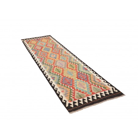 Tappeto Kilim Afghanistan marrone grigio 80x293