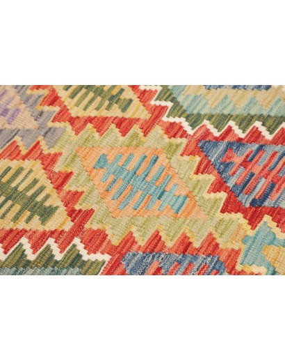 Tappeto Kilim Afghanistan marrone grigio 80x293