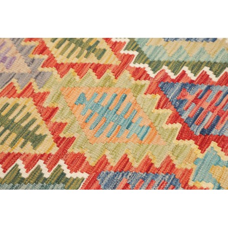 Tappeto Kilim Afghanistan marrone grigio 80x293