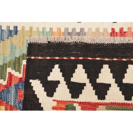 Tappeto Kilim Afghanistan marrone grigio 80x293