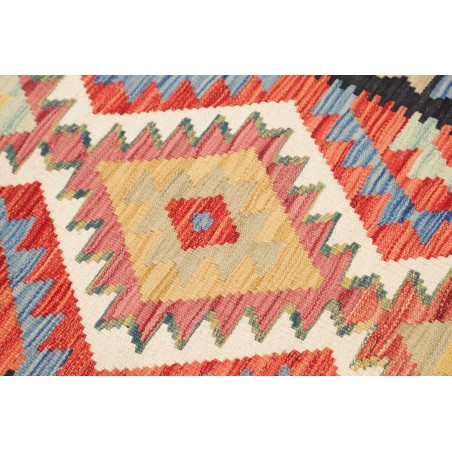 Tappeto Kilim Afghanistan marrone grigio 76x294