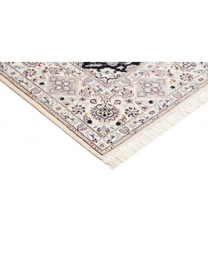 Tappeto Nain 6La Persia bianco grigio 156x235