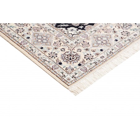 Tappeto Nain 6La Persia bianco grigio 156x235